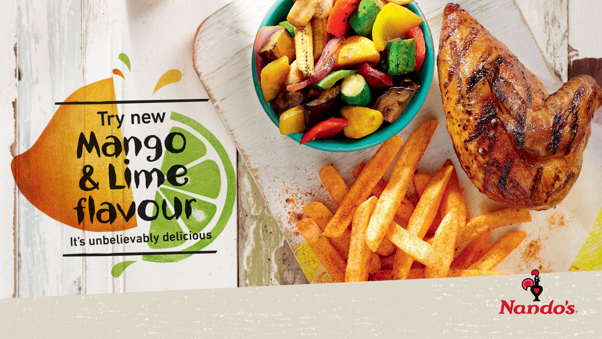 Nando’s Adds New Mango & Lime Flavour